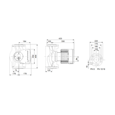 Čerpadlo oběhové Grundfos MAGNA3 100-120 F 450 1x230V PN6