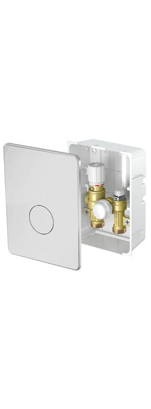 RTL ventil IC-BOX - včetně integrovaného termostatického ventilu, bílá IVAR.IC-BOX 2