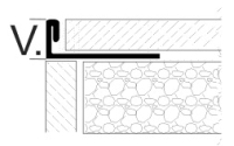 Lišta ukončovací Plano profil L 8 mm, délka 250 cm, nerezová ocel