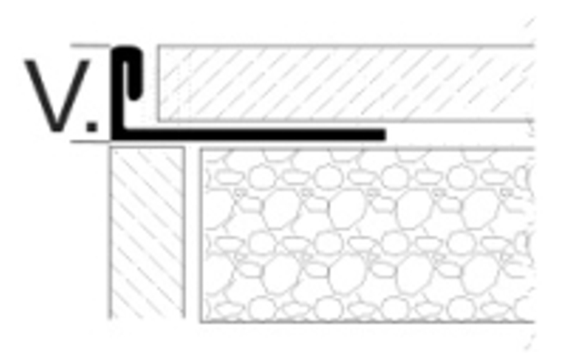 Lišta ukončovací Plano profil L 10 mm, délka 250 cm, nerezová ocel
