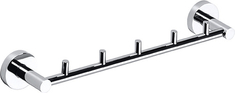 Hrazda s věšáčky Bemeta Omega 70 x 390 mm