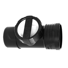 Kus čistící odpadní odhlučněný Wavin SiTech+ PP STRE DN 110, černá