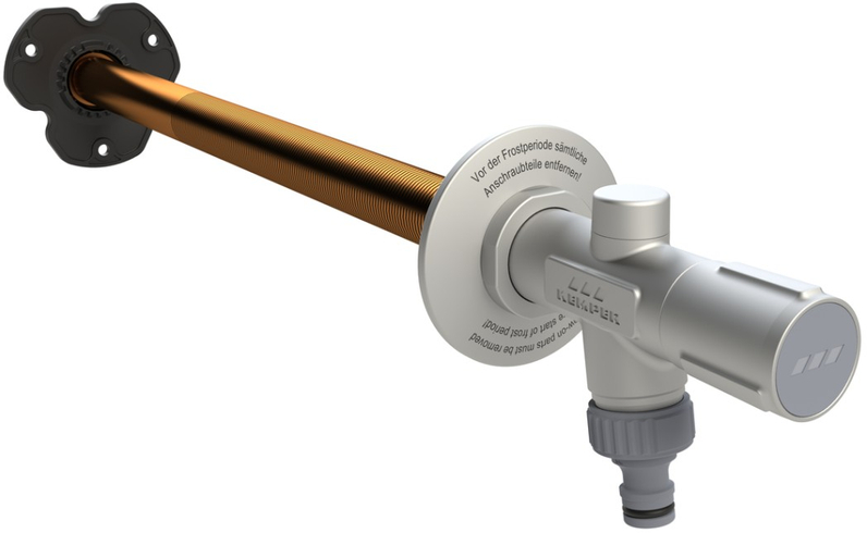 Nezámrzná venkovní armatura Kemper FROSTI, s rukojetí, kompletní set, DN 20