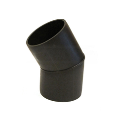 Koleno odvodňovací Wavin Quickstream HDPE d110/30°, černá