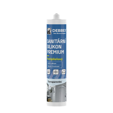 Sanitární silikon Den Braven kartuše 280 ml, bílá