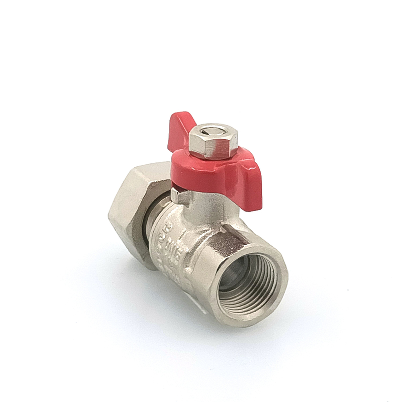 Kulový kohout Optiline vnitřní/vnitřní závit Art. 708 motýl 1/2˝ x 3/4˝ PN40