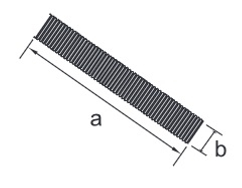 Hadice pro odvod kondenzátu 50bm Almeva ZUB černá