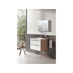 Umyvadlo Ravak Chrome 60, s otvorem pro baterii, s přepadem