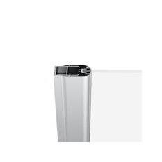 Vanová zástěna Ravak CVS2 100 L, lesk+transparent