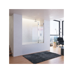 Vanová zástěna Ravak CVS2 100 L, lesk+transparent
