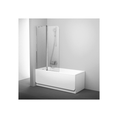 Vanová zástěna Ravak CVS2 100 L, lesk+transparent