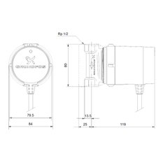 Čerpadlo cirkulační Grundfos COMFORT 15-14 B PM