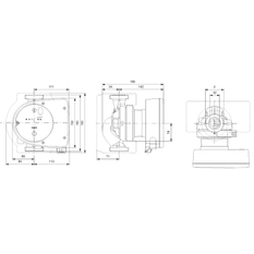 Čerpadlo oběhové Grundfos MAGNA1 32-60 180 1x230V PN10