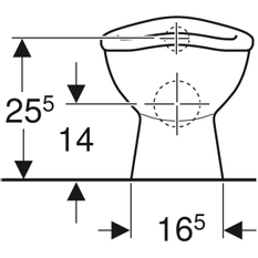 Stojící WC Geberit Bambini pro nejmenší a malé děti