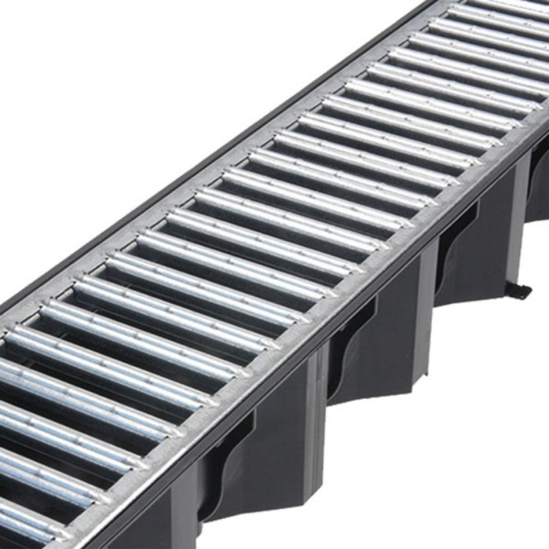 Žlab odvodňovací ACO HexaLine délka 1,0 m, včetně pozinkovaného roštu