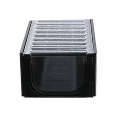 Žlab odvodňovací ACO HexaLine délka 1,0 m, včetně pozinkovaného roštu