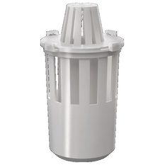 Pachový uzávěr pro žlab ACO Euroline DN/OD 110, 2-dílný