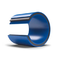 Trubka vodovodní tlaková PE Wavin TS DOQ SDR11, d 40 x 3,7 mm (tyč 12 m), modrá