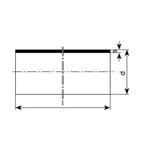 Trubka kanalizační tlaková PE Wavin TS DOQ SDR17, d 225 x 13,4 mm (tyč 12 m), zelená