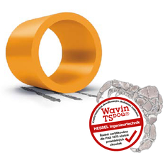 Trubka plynová tlaková PE Wavin TS DOQ SDR11, d 40 x 3,7 mm (tyč 12 m), oranžová