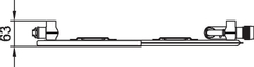 Radiátor Kermi therm-x2 Plan-V PTV 10 pravý 305 x 505 mm, 106 W, bílý
