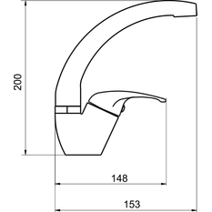 Novaservis Umyvadlová dřezová baterie Metalia 55 chrom 55016,0