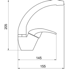 Novaservis Umyvadlová dřezová baterie Metalia 57 chrom 57016,0