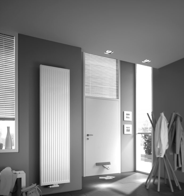 Radiátor vertikální Kermi therm-x2 Verteo Profil FSN 22 univerzální připojení 2200 x 700 mm, 3069 W, bílý