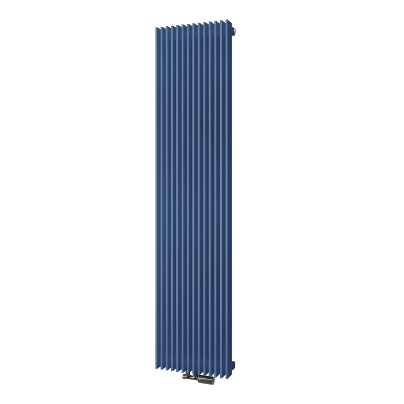Těleso topné designové Isan Antika Cube 1800 x 295 mm, 1018 W, středové připojení, sněhově bílá RAL 9016