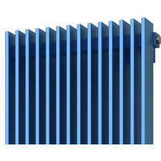 Těleso topné designové Isan Antika Cube 1800 x 295 mm, 1018 W, středové připojení, sněhově bílá RAL 9016