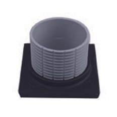 Nástavec HL Hutterer & Lechner, d 110mm, litinový rámeček 150x150mm