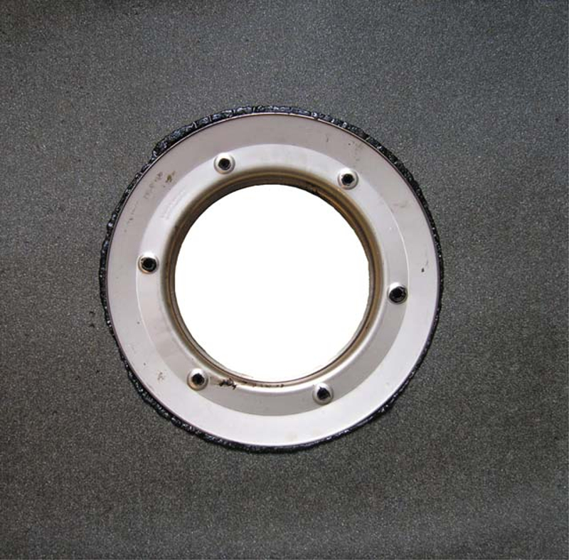 Izolační souprava s továrně připojeným živičným izolačním pásem ( HL Hutterer & Lechner, 500x500mm), pro vtoky série HL62, HL64, HL65, HL69