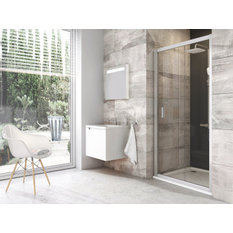 Sprchové dveře Ravak BLDP2 120, lesk+transparent