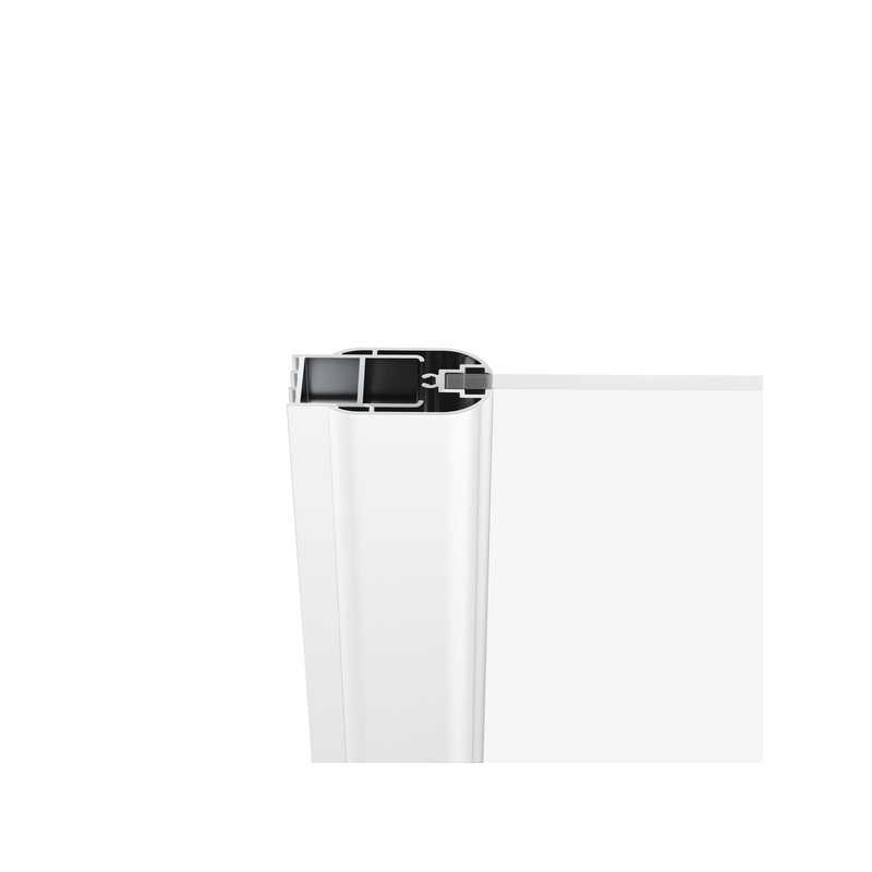 Sprchový kout Ravak CRV1 90, bílá+transparent