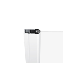 Sprchový kout Ravak CRV1 90, bílá+transparent