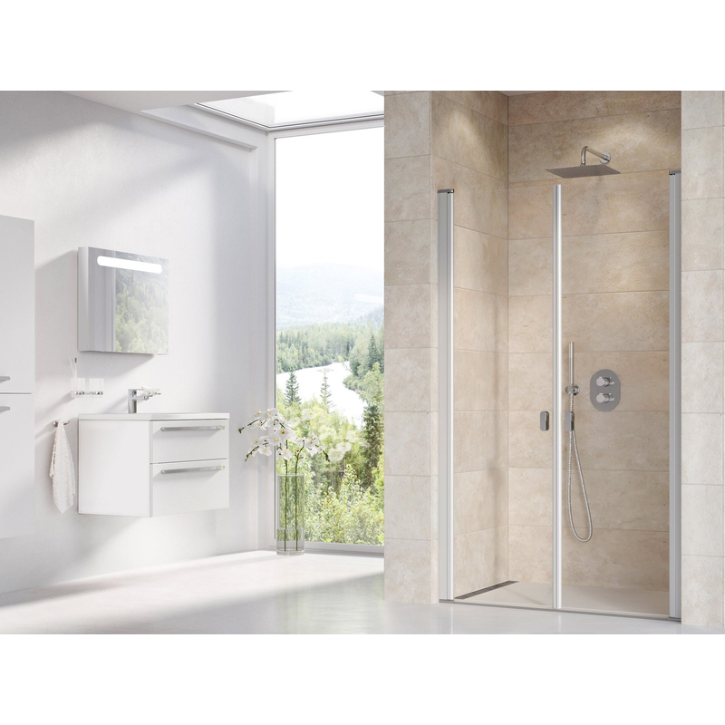 Sprchové dveře Ravak CSDL2 110, satin+transparent