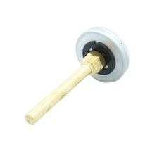 Bimetalový teploměr Optiline průměr 63 mm, jímka 100 mm, MS R 1/2˝ 0 -120 °C