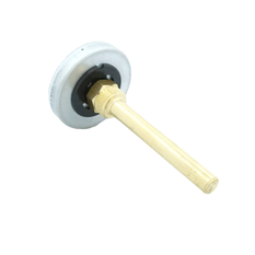 Bimetalový teploměr Optiline průměr 63 mm, jímka 100 mm, MS R 1/2˝ 0 -120 °C