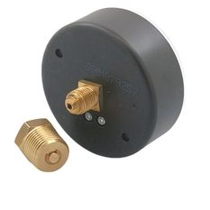 Manometr Optiline průměr 80 mm ZP R 1/2˝ 0 - 4bar uzavřené topné systémy