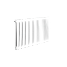 Radiátor článkový Isan Atol C2 1800, 7 článků, 903 W, uchycení na zeď , připojení AB, bílá