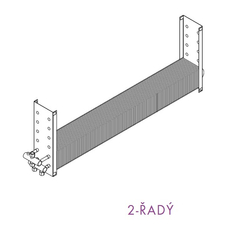 Radiátor skleněný Isan Joy Wall 2-řadý, 600 x 1100 mm, 1400 W, barva 04 zelená
