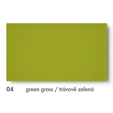 Radiátor skleněný Isan Joy Wall 2-řadý, 600 x 1100 mm, 1400 W, barva 04 zelená