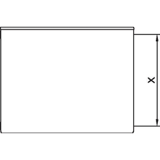 Radiátor Kermi therm-x2 Plan Kompakt PKOD 22 559 x 1005 mm, 1460 W, bílý