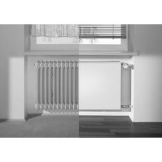 Radiátor Kermi therm-x2 Plan Kompakt PKOD 22 559 x 1005 mm, 1460 W, bílý