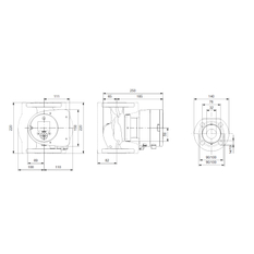 Čerpadlo oběhové Grundfos MAGNA3 32-100 F 220 1x230V PN6/10