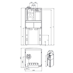 Kotel kondenzační stacionární Vaillant ecoCOMPACT VCC 206/4-5, zásobník 150 l