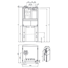 Kotel kondenzační stacionární Vaillant auroCOMPACT VSC D 206/4-5, 4,2 - 21,1 kW, s vestavěným zásobníkem 190 l pro přípravu TV s přípravou na solární ohřev TV