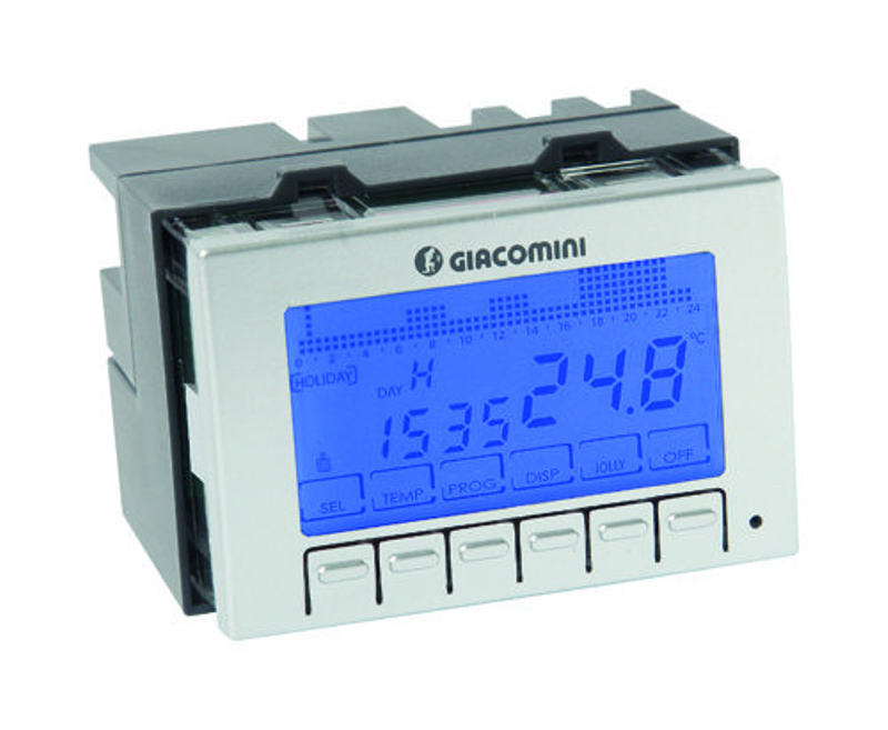 Termostat programovatelný týdenní Giacomini, 230V