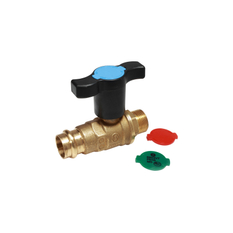 Kohout kulový Giacomini barevný motýl, 3/4˝ x CU22