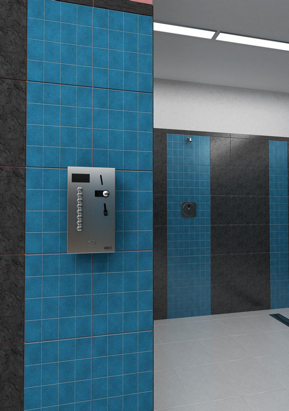 Automat pro čtyři až dvanáct sprch, 24 V DC, volba sprchy automatem, přímé ovládání SLZA 02M, antivandal